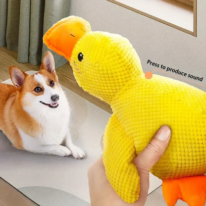 Quiet Duck Ally and Gentle Doggy Toy