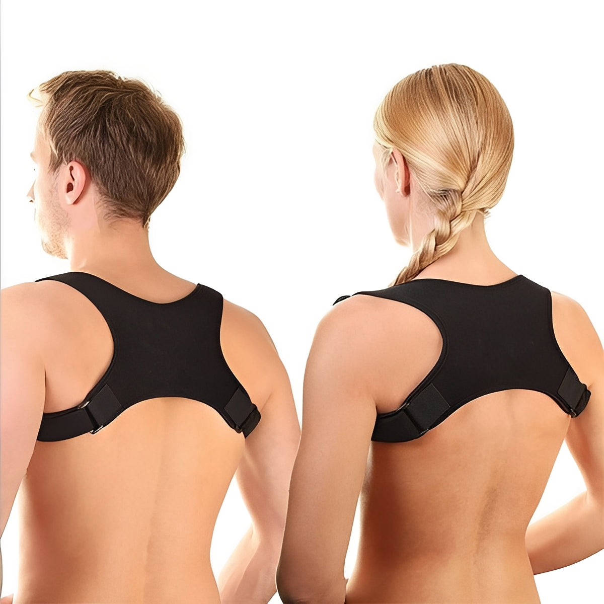 Adjustable Posture Support Brace for Shoulders and Upper Back