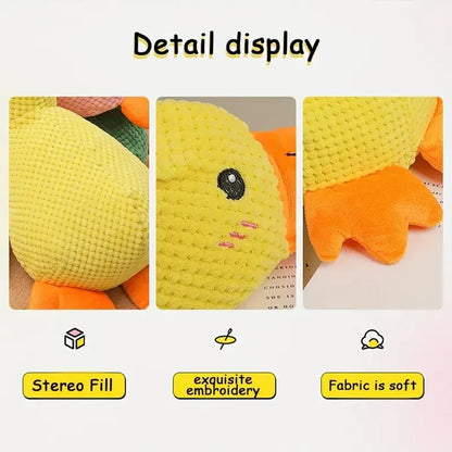 Quiet Duck Ally and Gentle Doggy Toy