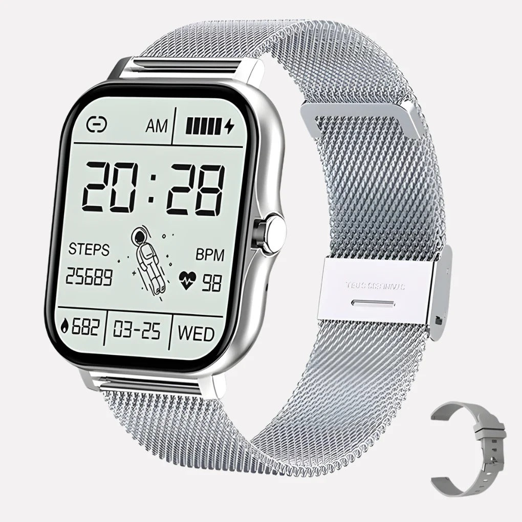 GPS Enabled Smart Watch with Emergency Fall Alert for Everyday Use