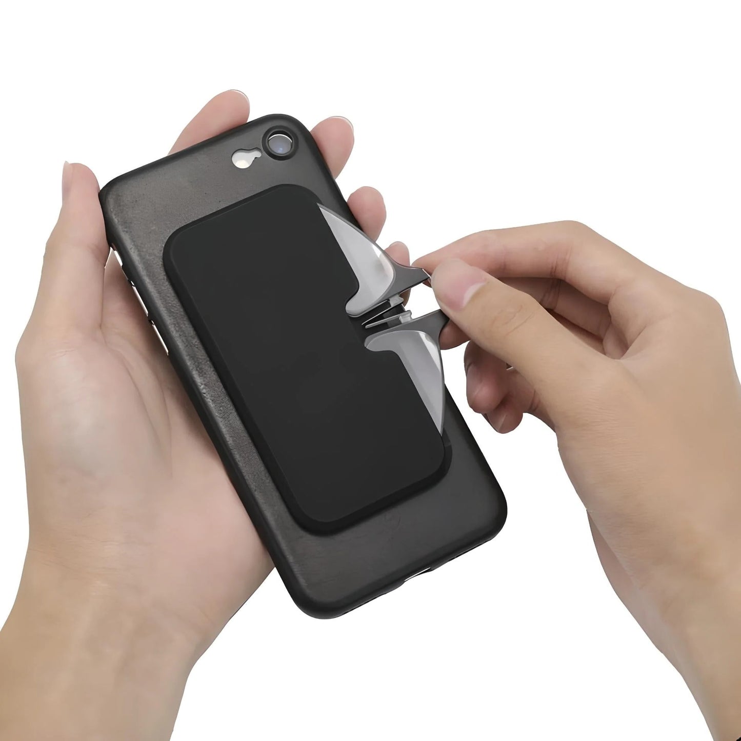 Clip On Nose Reading Glasses with Retractable Case