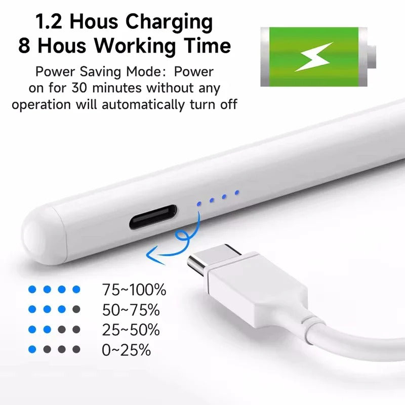 Lightweight Touch Stylus Pen for iPad and Android Tablets