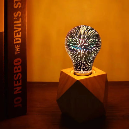 E27 Firework Starburst LED Bulb with Vintage Edison Filament Design for Home Lighting