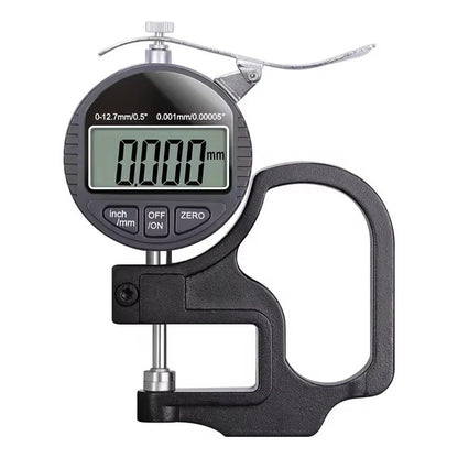 Digital Thickness Gauge with LCD Screen and Metric Imperial Reading