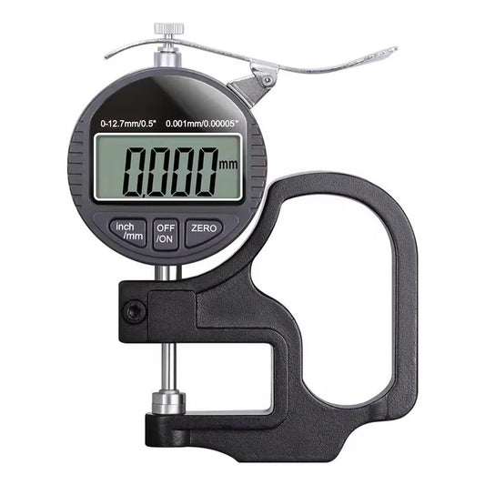 Digital Thickness Gauge with LCD Screen and Metric Imperial Reading