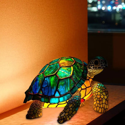Turtle Shaped Table Lamp with Warm Ambient Light for Home Decor