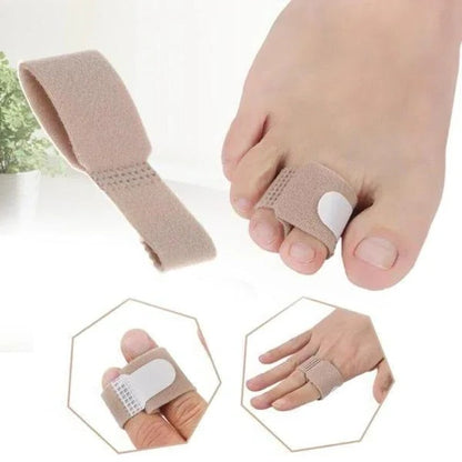 Gel Toe Knuckle Cushion Pad with Straightening Loop Design