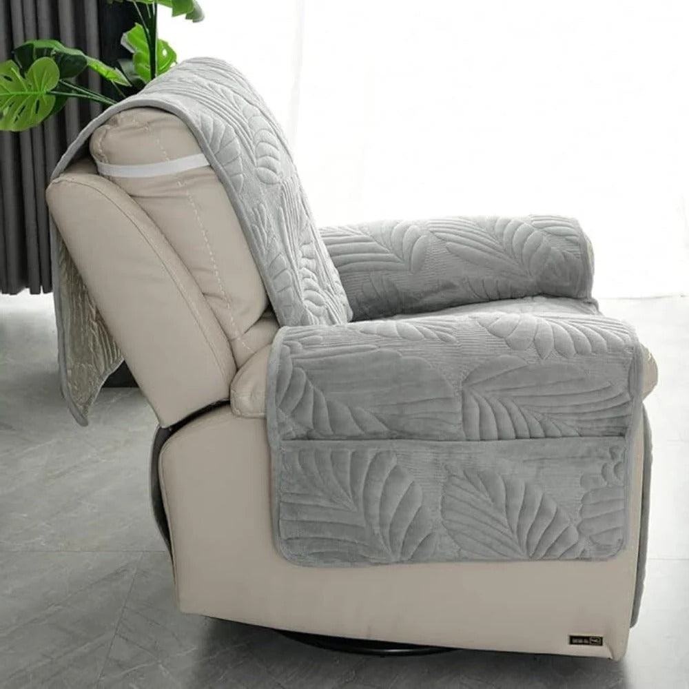 Patterned Recliner Chair Cover for Furniture Protection