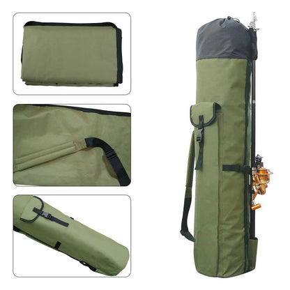 Fishing Rod Carrier Bag with Tackle Storage