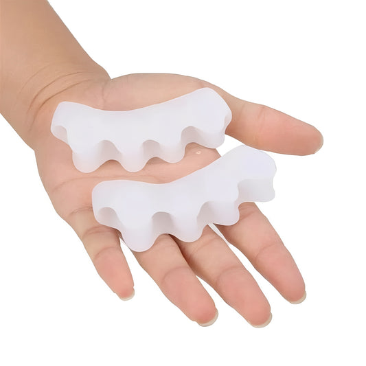 Silicone Toe Spacer Bands for Alignment Support, 1 Pair