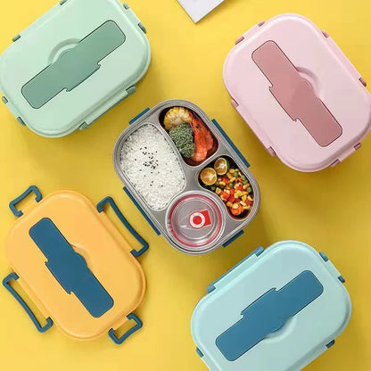 Insulated Thermal Lunch Box Stainless Steel