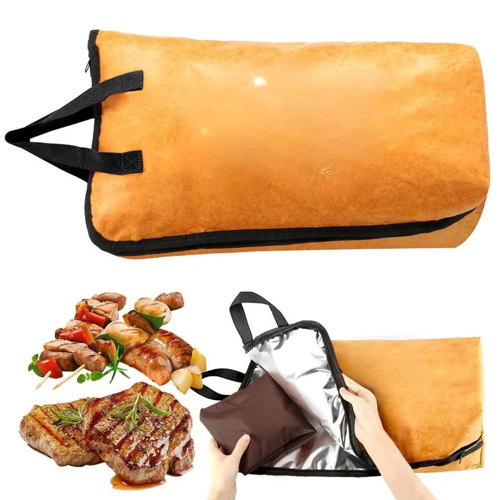 BBQ Meat Resting Blanket with Insulation and Handle for Brisket