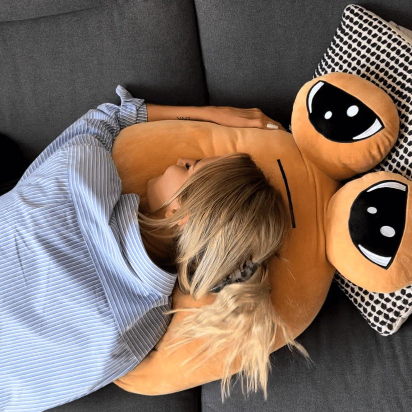 Soft Emoji Plush Pillow for Bedroom Decor