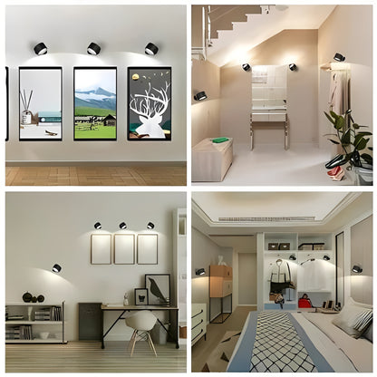 Rechargeable LED Wall Light with 360 Degree Swivel