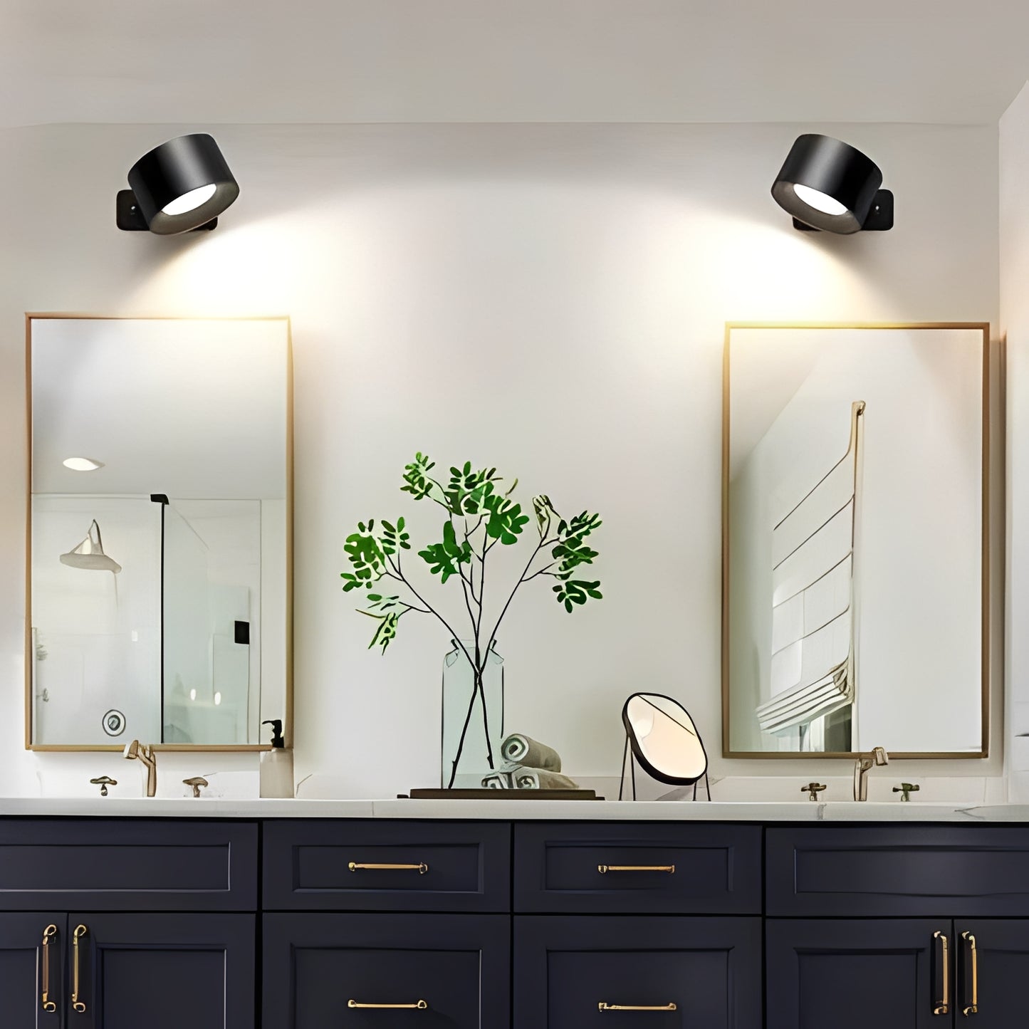 Rechargeable LED Wall Light with 360 Degree Swivel
