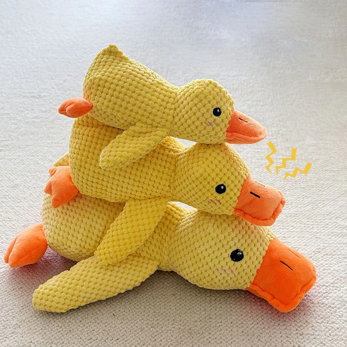Quiet Duck Ally and Gentle Doggy Toy