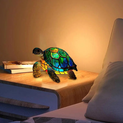 Turtle Shaped Table Lamp with Warm Ambient Light for Home Decor