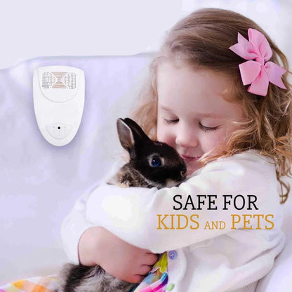 Plug In Ultrasonic Device with Pest Deterrent Frequency Range