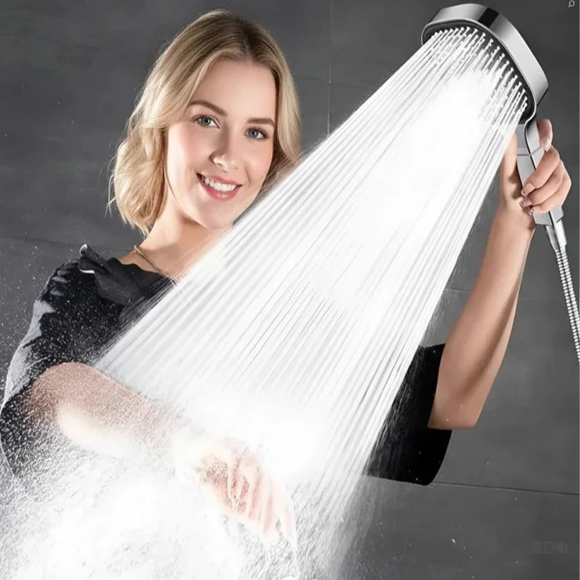 Filtered Shower Head with Adjustable Spray Modes
