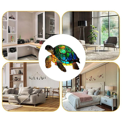 Turtle Shaped Table Lamp with Warm Ambient Light for Home Decor