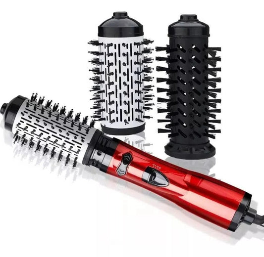 Rotating Hot Air Brush for Hair Drying and Styling