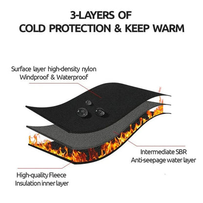 Unisex Thermal Gloves - Warming for Cycling, Skiing and Hiking