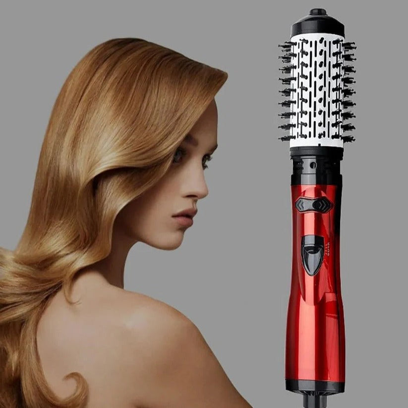 Rotating Hot Air Brush for Hair Drying and Styling