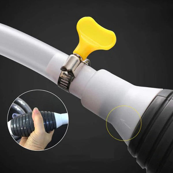 Portable Hand Operated Liquid Transfer Pump for Fluid Suction
