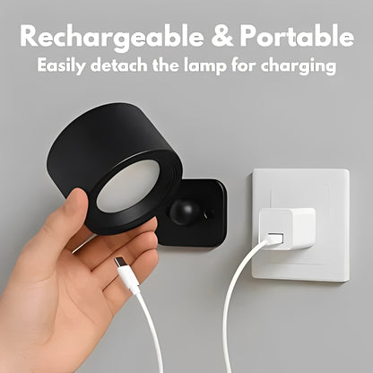 Rechargeable LED Wall Light with 360 Degree Swivel