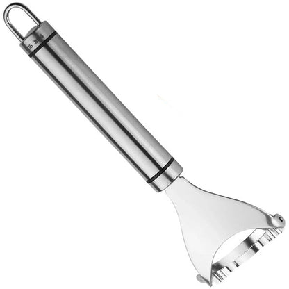 Stainless Steel Corn Kernel Remover with Comfort Grip for Cob Stripping