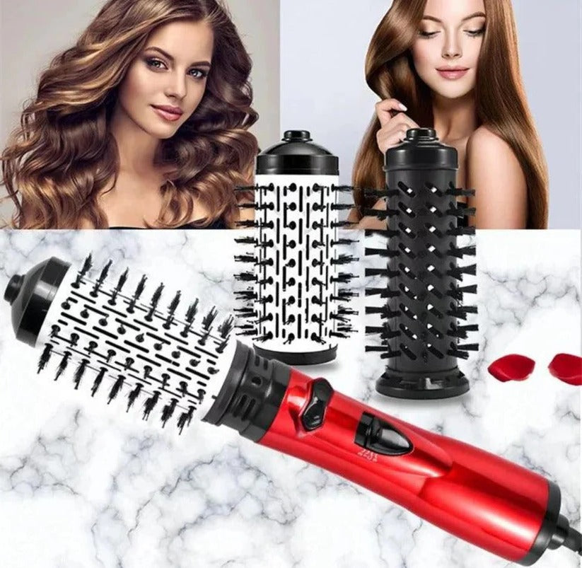 Rotating Hot Air Brush for Hair Drying and Styling
