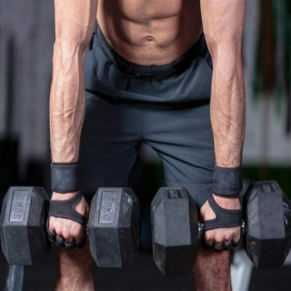 Open Back Gloves with Breathable Fingerless Design