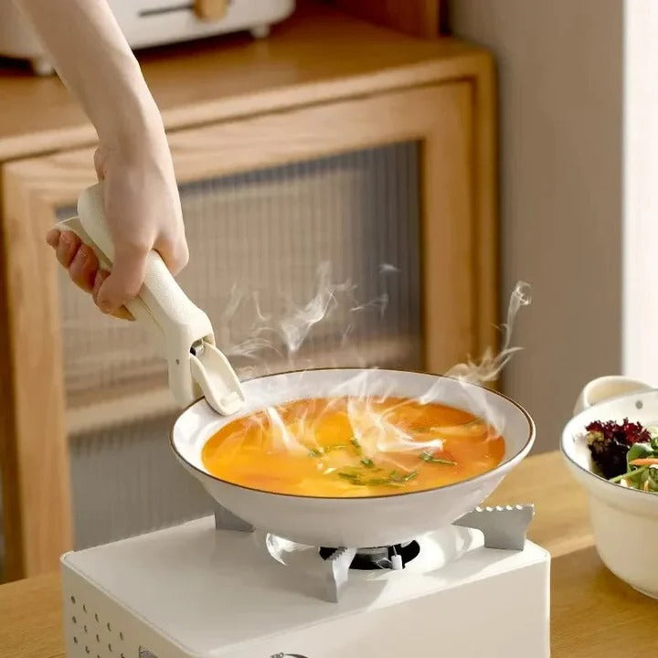 Protective Silicone Pot Handle Cover for Kitchen Cookware