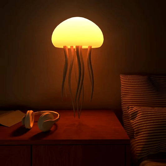 Color Changing LED Jellyfish Lamp with Voice Activation