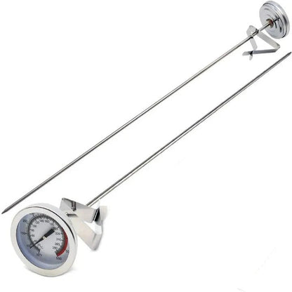 Long Probe Cooking Thermometer for Frying Candy and Oil Temps