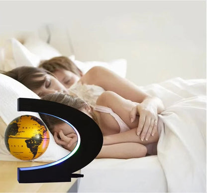 Magnetic Levitation Globe for Desktop and Home Display, 3 Inch Floating Design