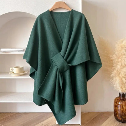 Microfiber Poncho Shawl for Casual and Dress Wear
