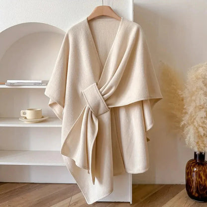 Microfiber Poncho Shawl for Casual and Dress Wear