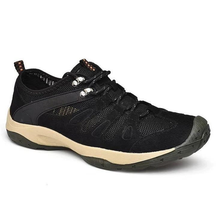 Waterproof Trail Walking Shoes with Anti Slip Outsole and Ankle Support for Women