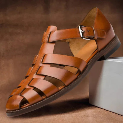 Adjustable Strap Walking Sandals for Men with Cushioned Footbed