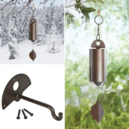 Aluminum Wind Chime with Bronze Finish for Garden Porch Indoor Use