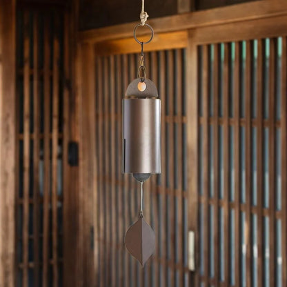 Aluminum Wind Chime with Bronze Finish for Garden Porch Indoor Use