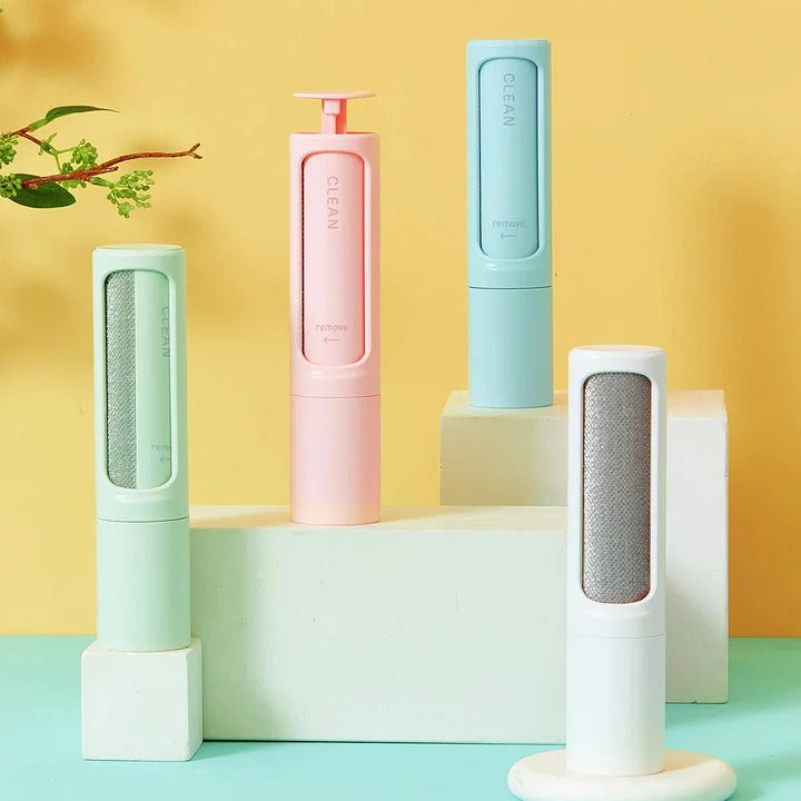 Portable Lint Roller for Pet Hair on Clothes and Upholstery