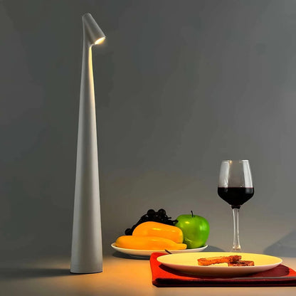 Cordless Aluminum Desk Lamp with 3-Level Dimming and USB Charging