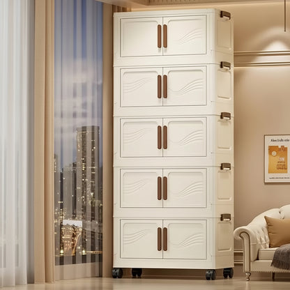 Modular Storage Bins with Hinged Doors and Water Resistant Seal