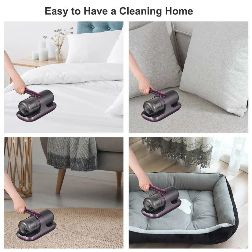 Cordless UV Mattress Cleaner with 8000Pa Suction and HEPA Filtration