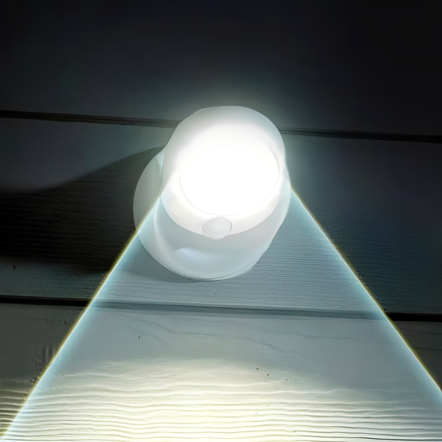 Motion Sensor Activated LED Night Lamp for Indoor and Outdoor Use