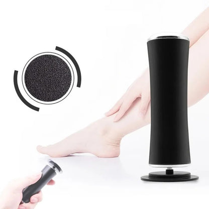 Rechargeable Heel  Callus Remover with Coarse and Fine Roller Heads