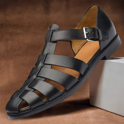 Adjustable Strap Walking Sandals for Men with Cushioned Footbed