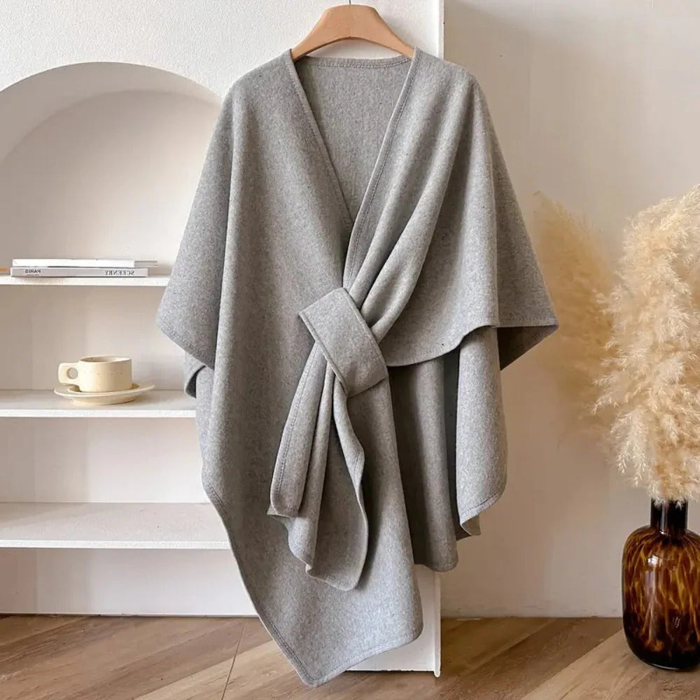 Microfiber Poncho Shawl for Casual and Dress Wear